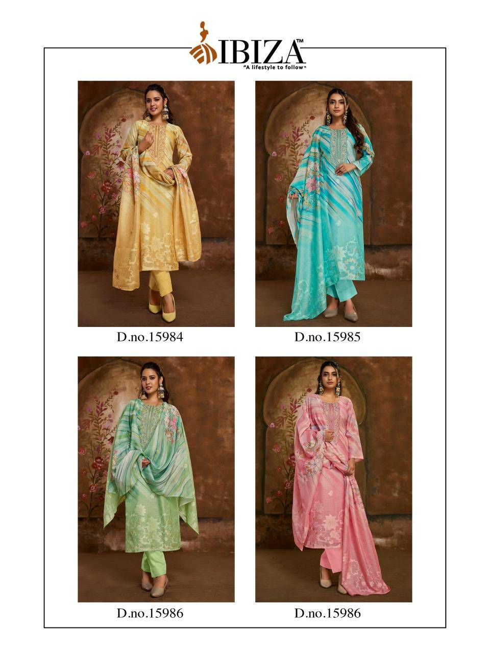 Ibiza vesnavi Wholesale dress materials supplier